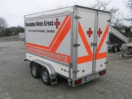 Umbau Anhänger Deutsches Rotes Kreuz
