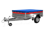 Aufbau Abdeckplane