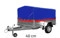 Aufbau Plane 40cm