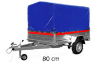 Aufbau Plane 80cm