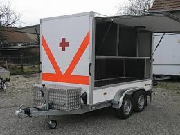 Umbau Anhänger Deutsches Rotes Kreuz